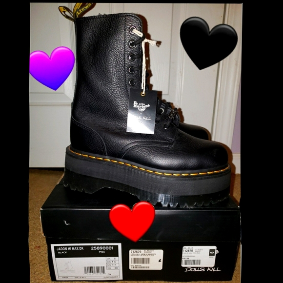 Dr. Martens Shoes - Dr.Martens X Dolls Kill Jadon Hi Max *Limited Ed.*